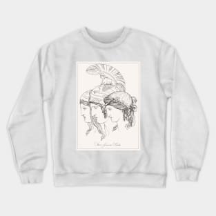 Three Grecian Heads Crewneck Sweatshirt